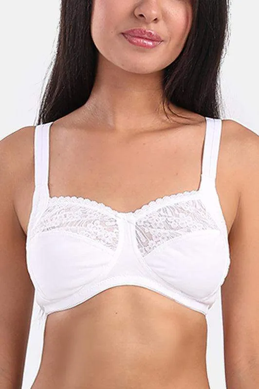 Non-Padded Bra with Lace