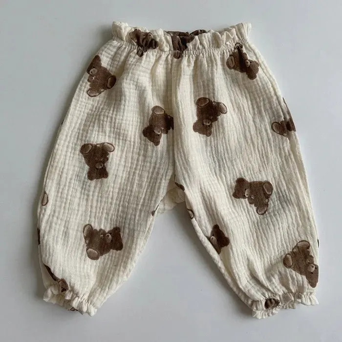 Organic Cotton Patterned Children's Pants