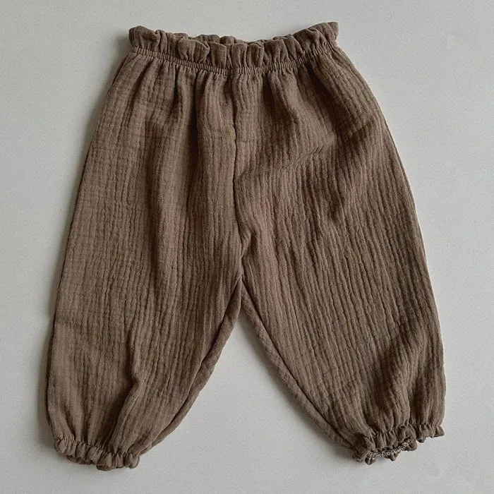 Organic Cotton Patterned Children's Pants