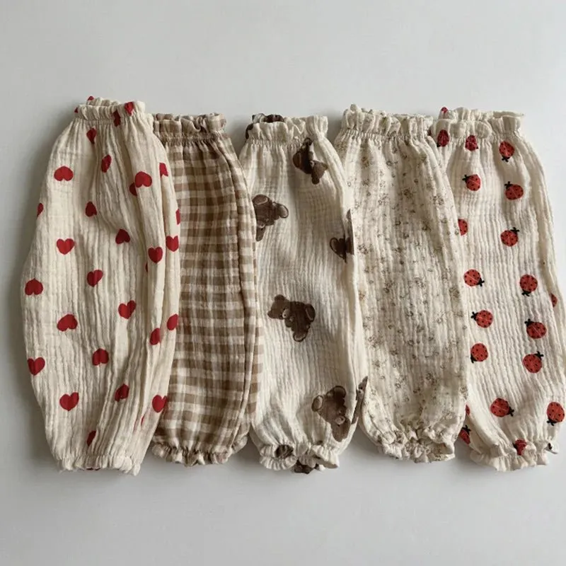 Organic Cotton Patterned Children's Pants