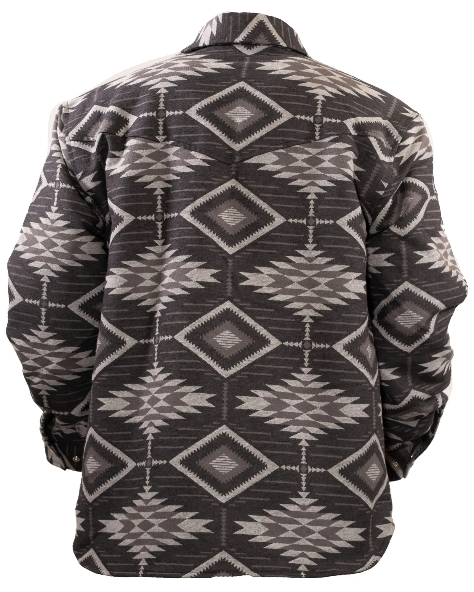 Outback® Men's Ronan Black Southwest Pattern Berber Lined Jacket