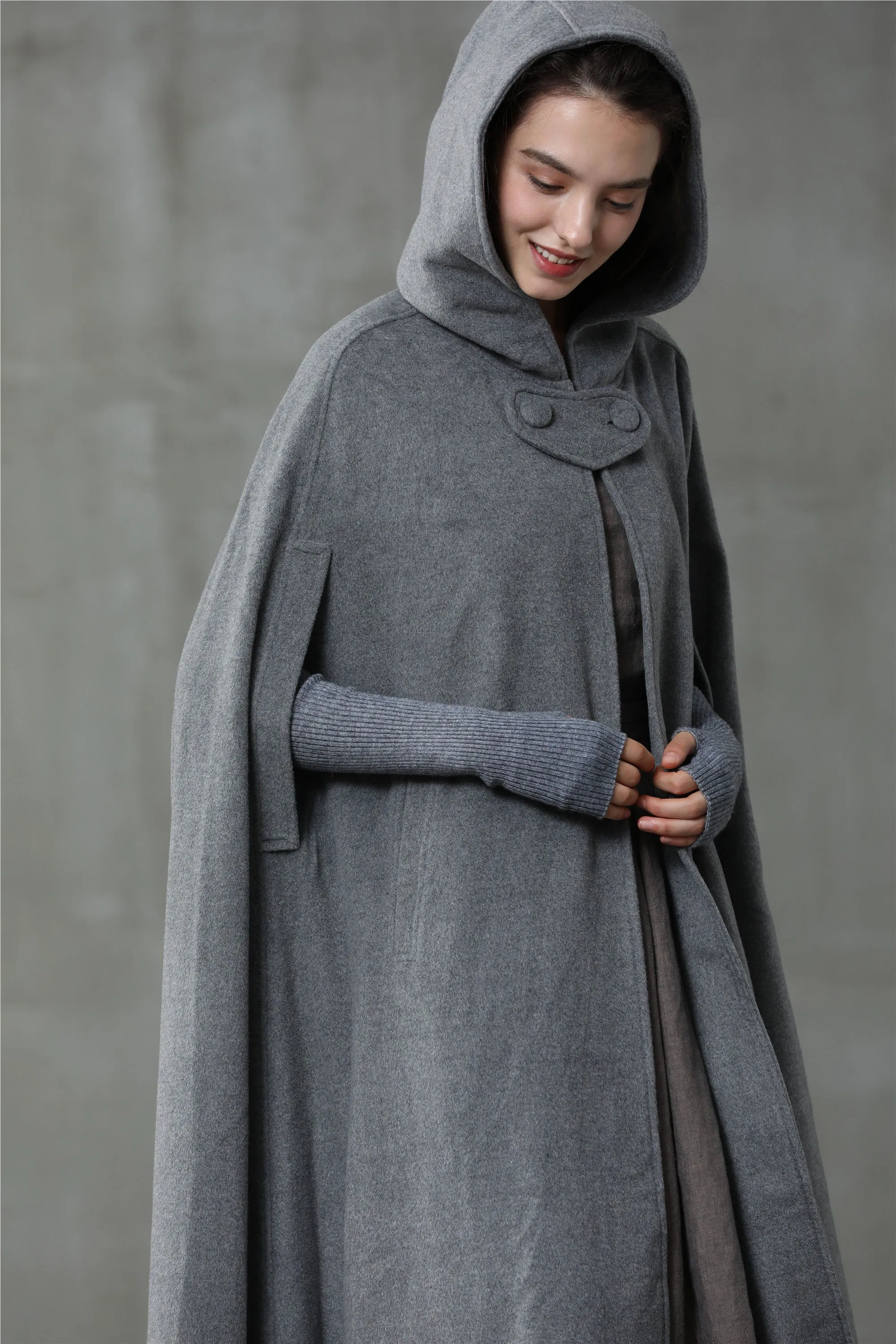 Outlander 2020 | 100% Wool Cloak Coat