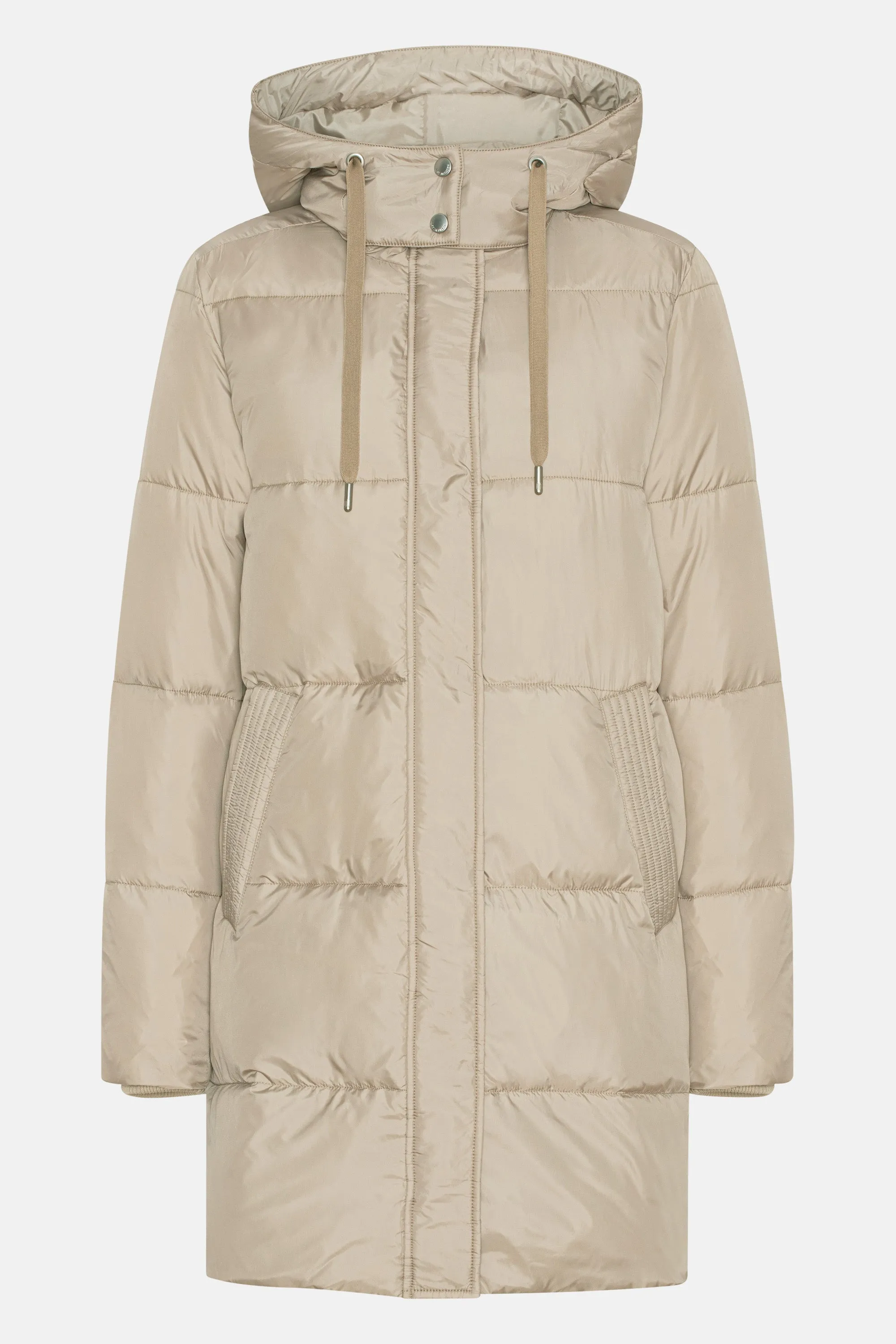 Padded Coat - Cobblestone