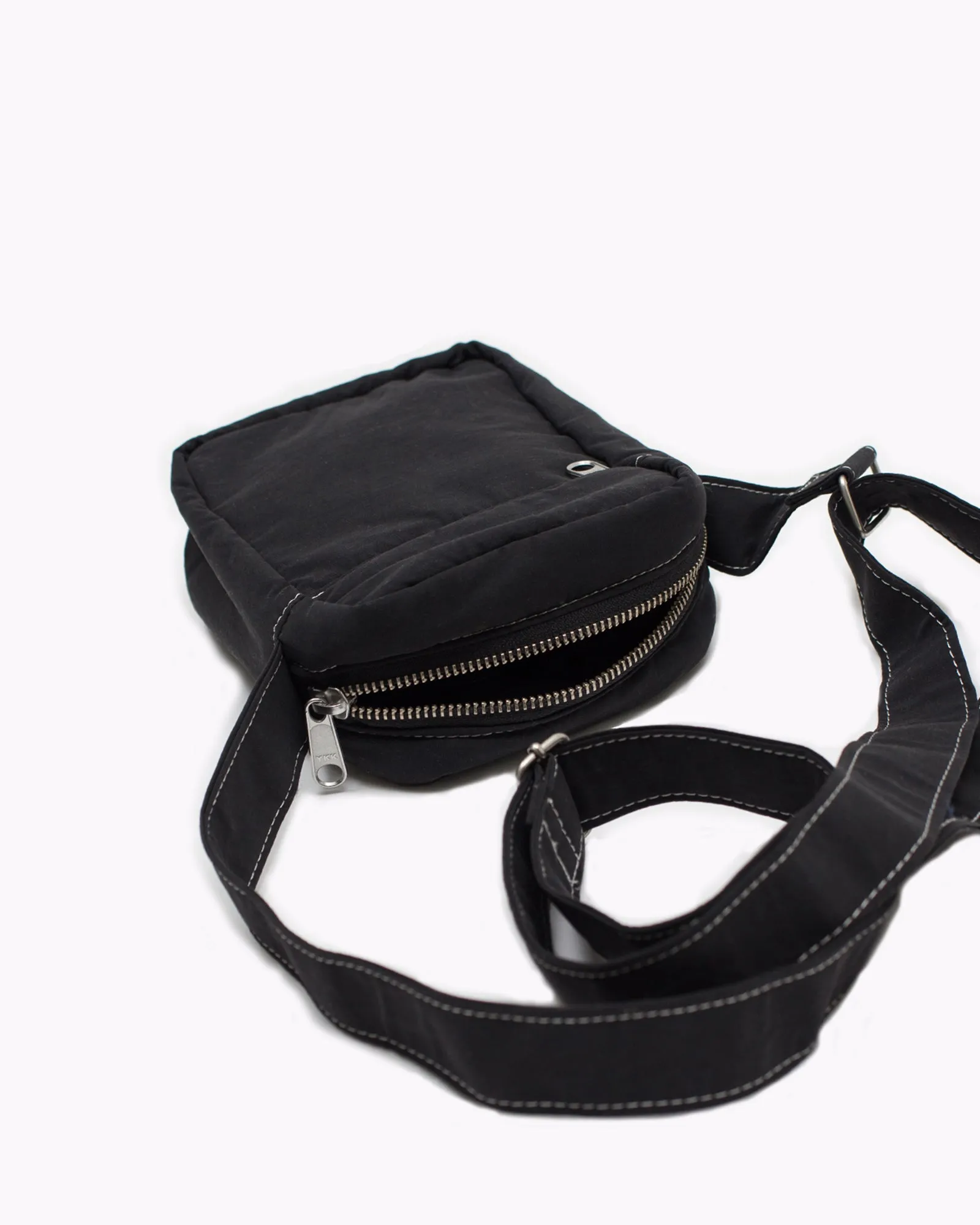 Padded Shoulder Bag - Black