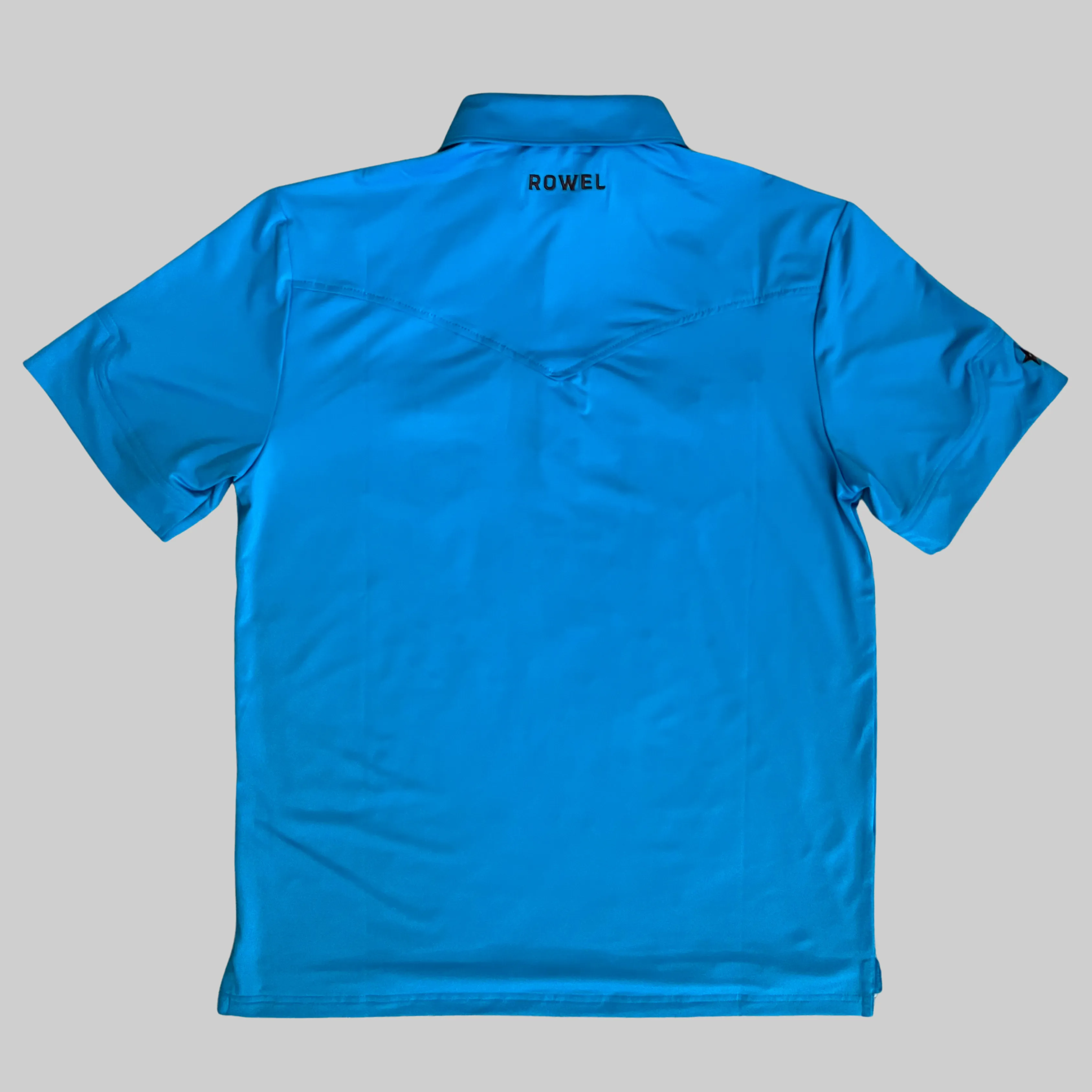 Pearl Snap Polo-Hawaiian Ocean