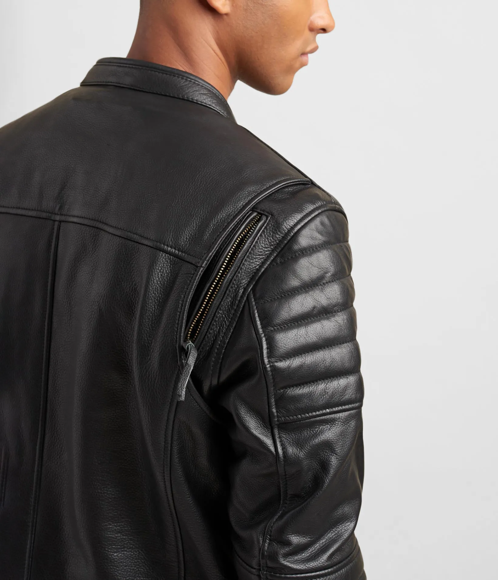 Performance Style Padded Shoulder Motorcycle Jacket