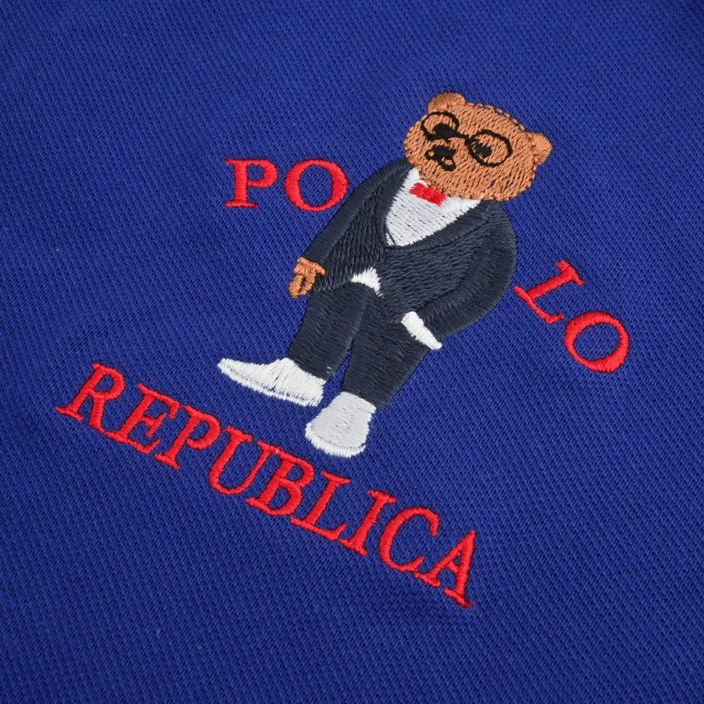 Polo Republica Men's Bear Republica Embroidered Pique Polo Shirt