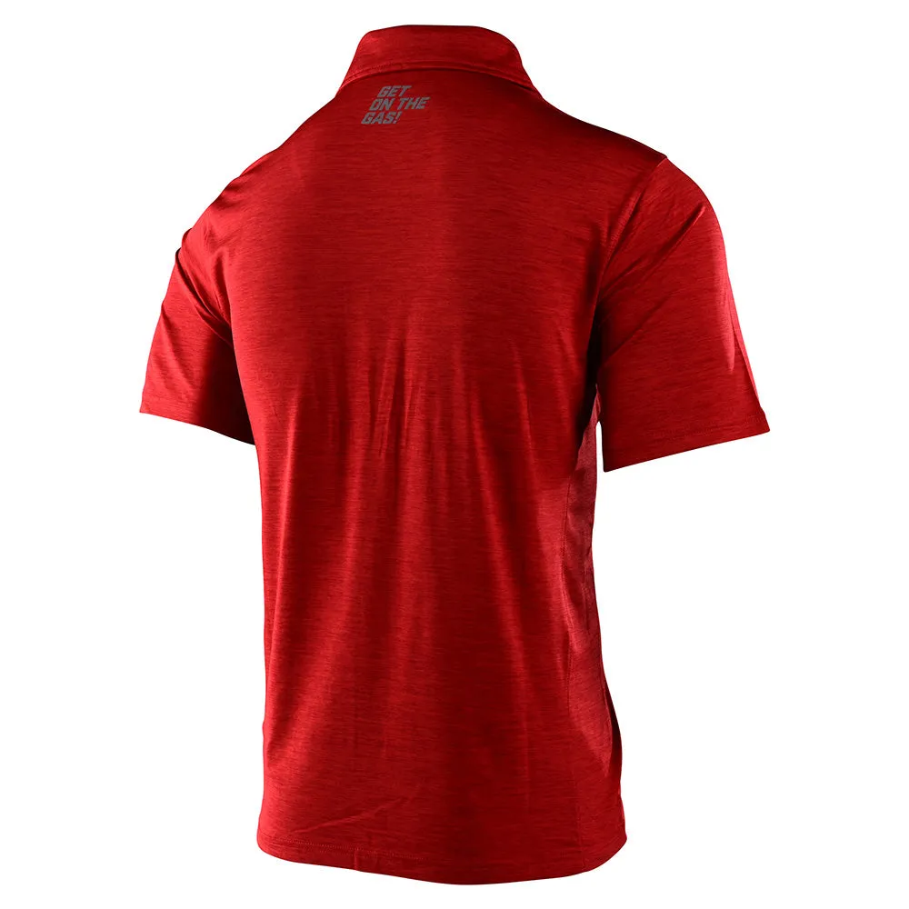 Polo Shirt 2021 TLD GasGas Team Red