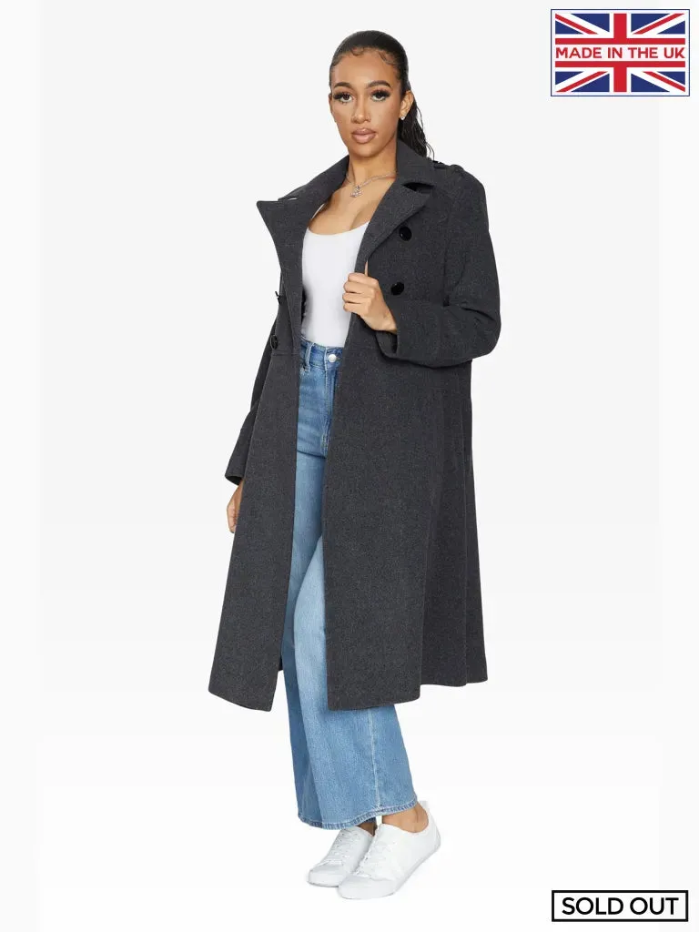 [PRE-ORDER] A-Line Double Breasted Coat