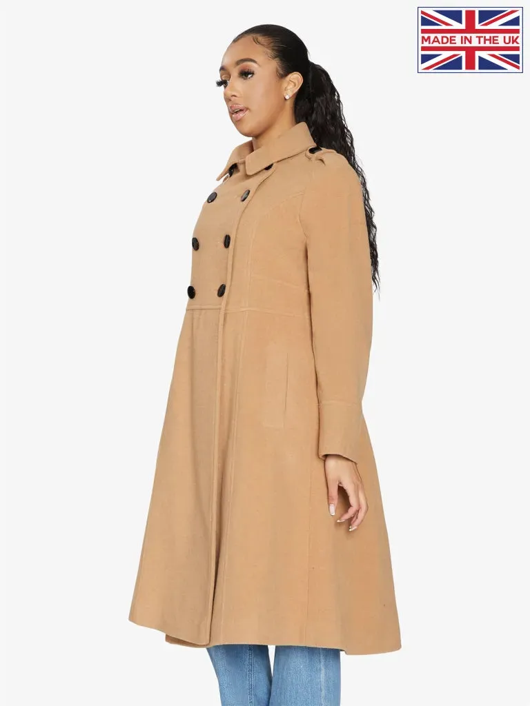 [PRE-ORDER] A-Line Double Breasted Coat