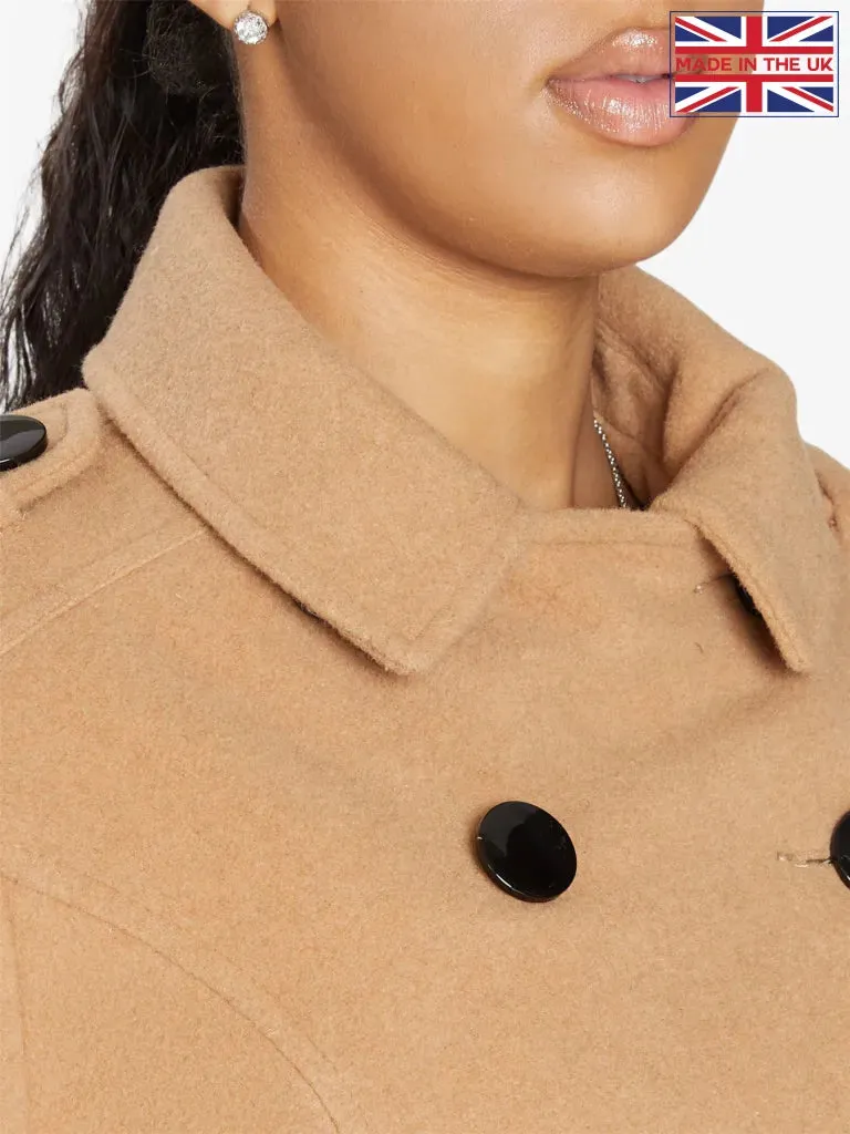 [PRE-ORDER] A-Line Double Breasted Coat