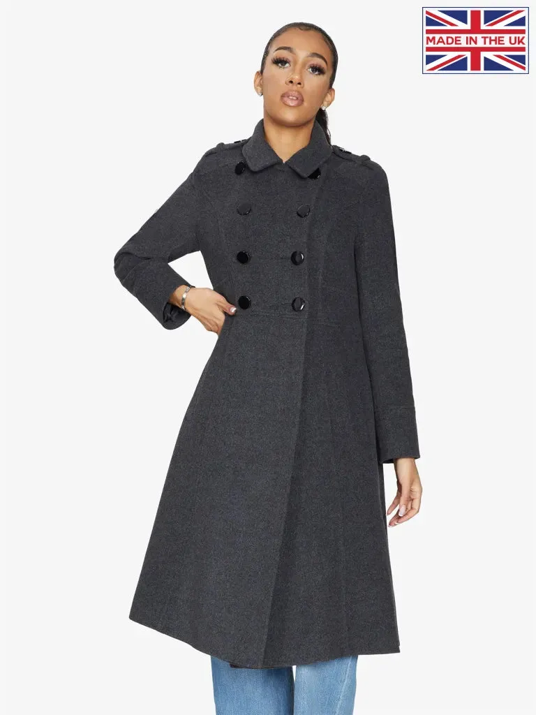 [PRE-ORDER] A-Line Double Breasted Coat