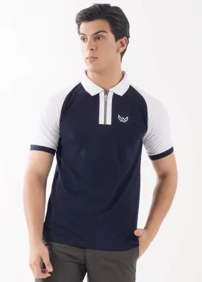 Prestige Navy/White Polo