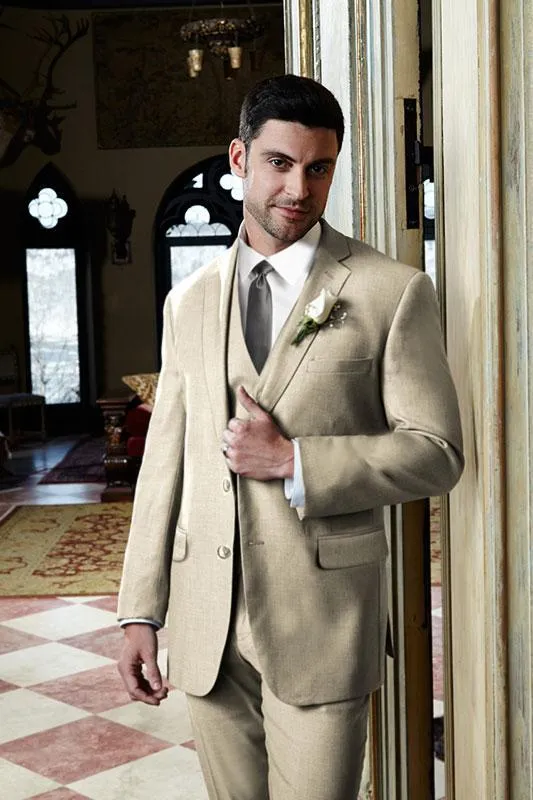 "Aspen" Tan Suit Jacket (Separates)