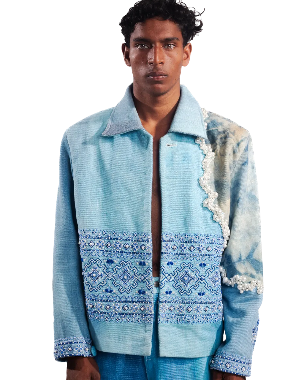 "LAHORI LOVER" HAND EMBROIDERED JACKET