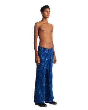 "WALLFLOWER" KHADDAR PANTS