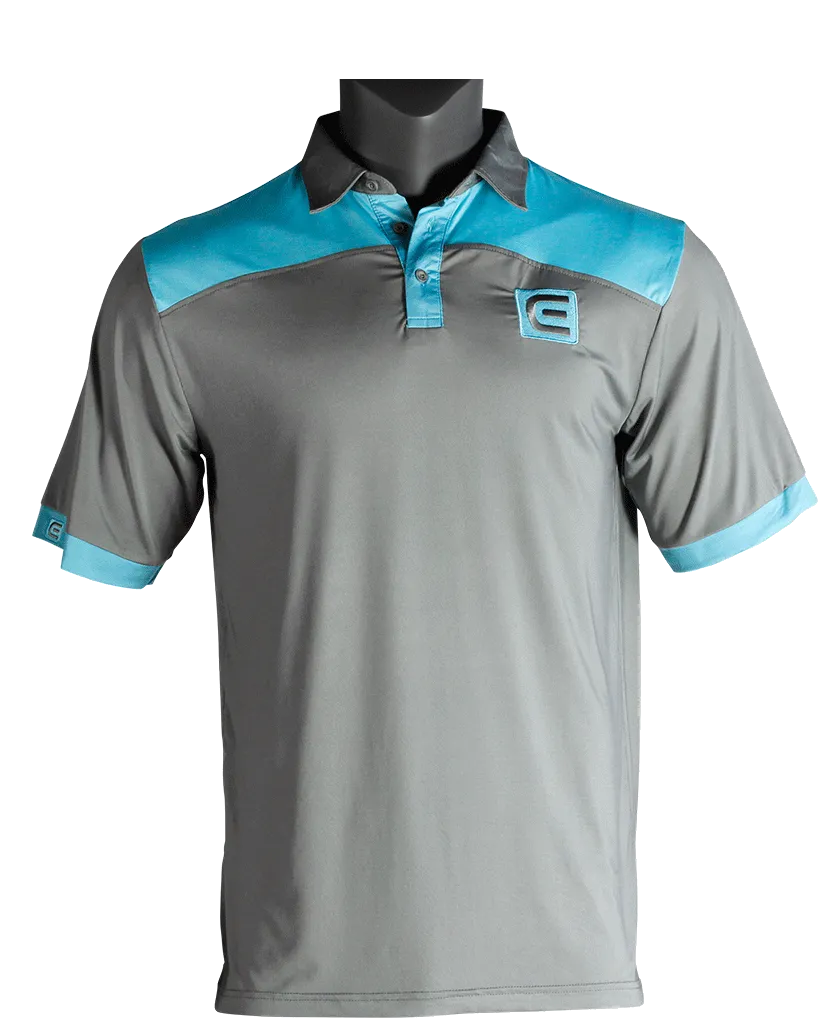 Rockwell Poly-Blend Polo - Gray/Shark