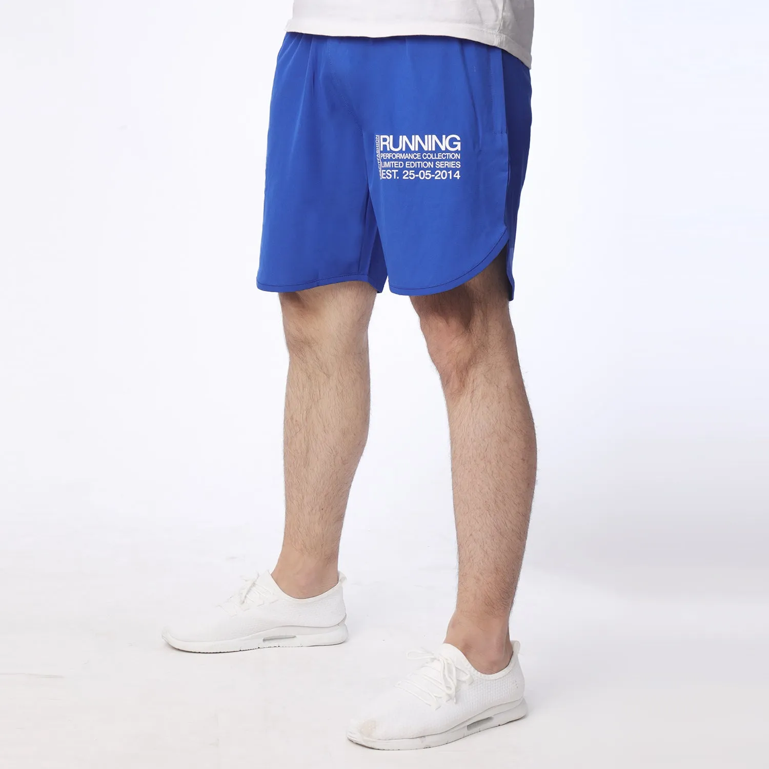 Royal Blue Micro Premium Running Shorts