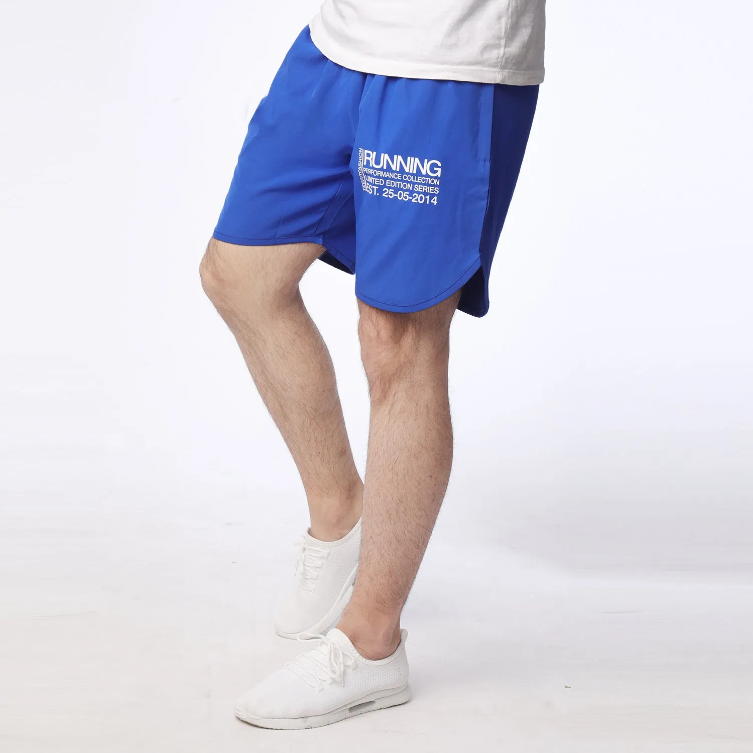 Royal Blue Micro Premium Running Shorts