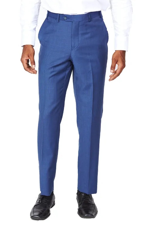 Royal Blue Wool Pants