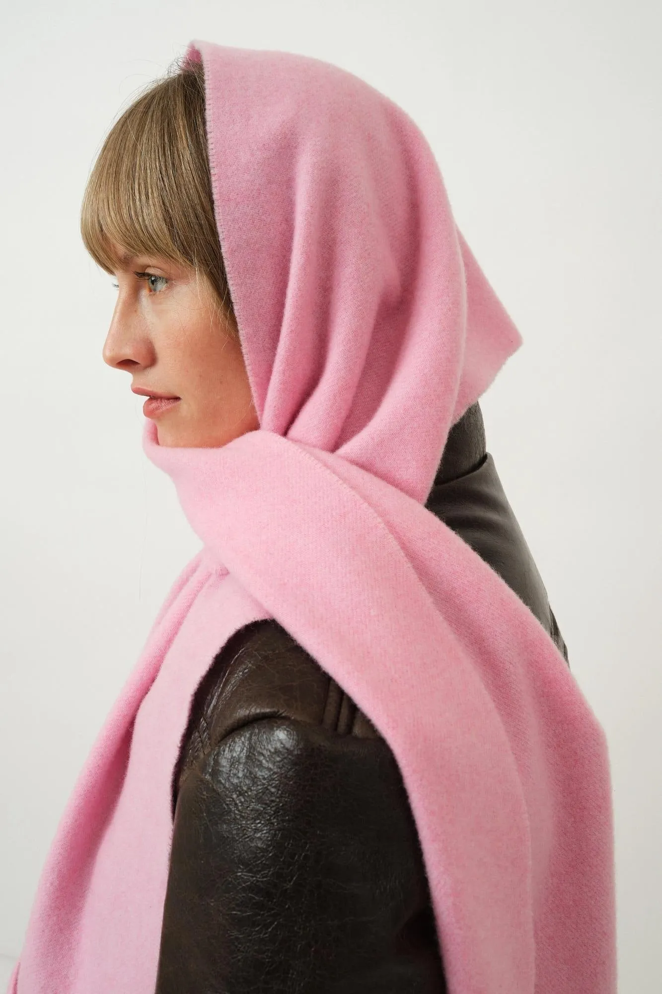 Schatter Scarf — Baby Pink