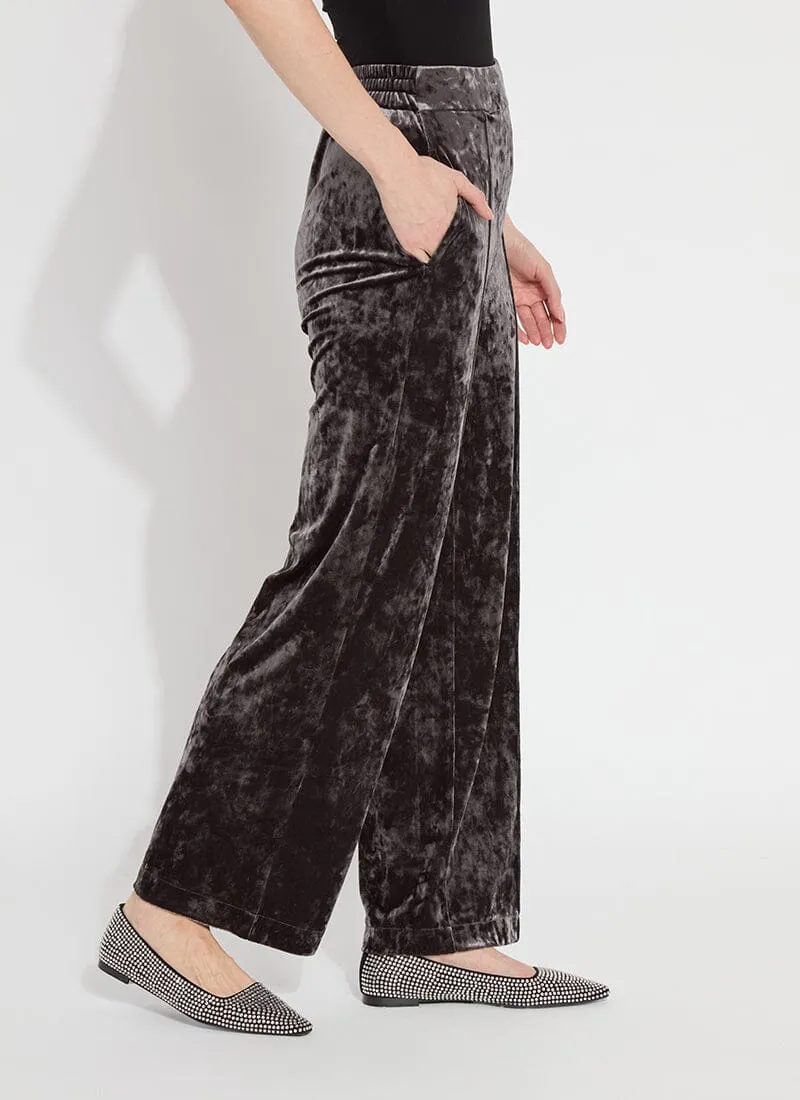 Shay Crushed Velvet Suit Pant (30" Inseam)