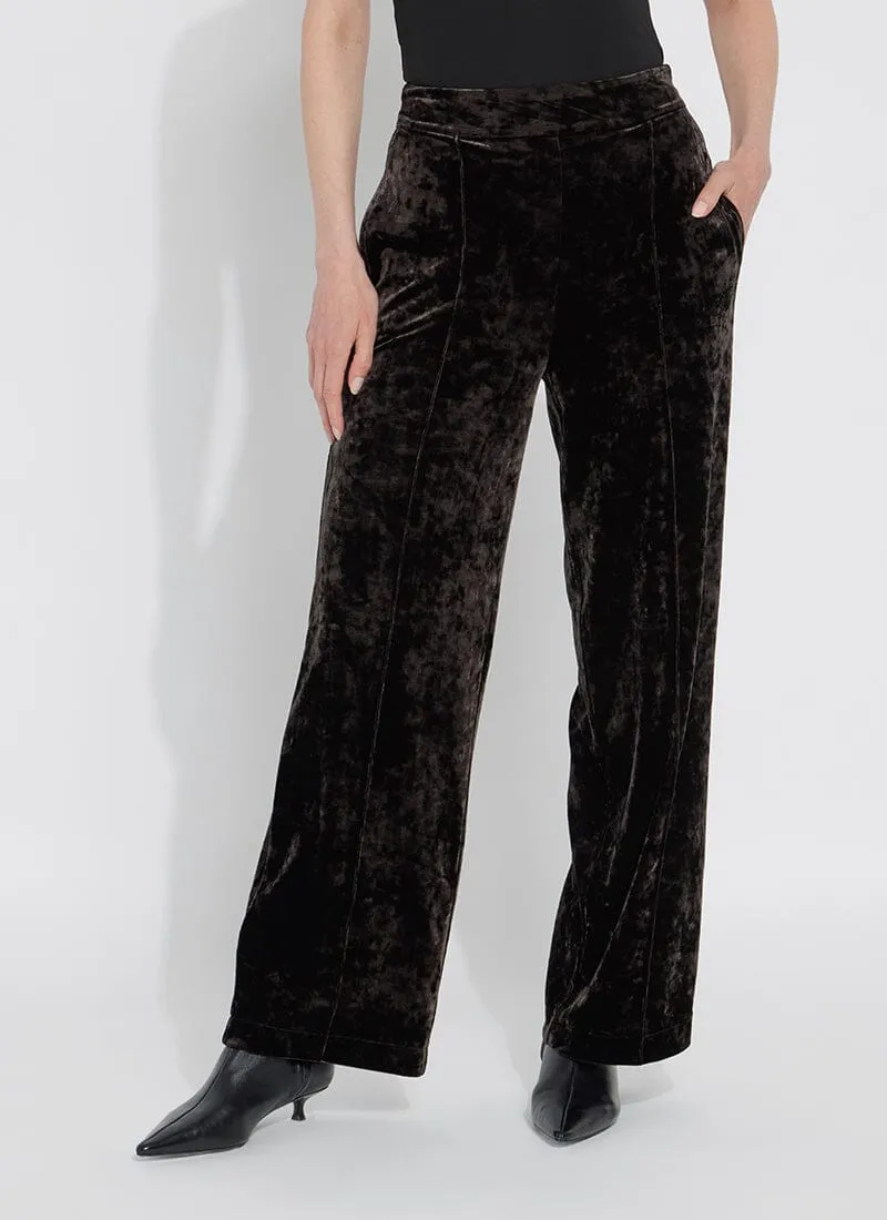 Shay Crushed Velvet Suit Pant (30" Inseam)