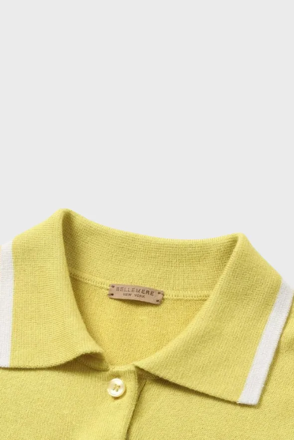 Silk Cashmere Polo T-Shirt