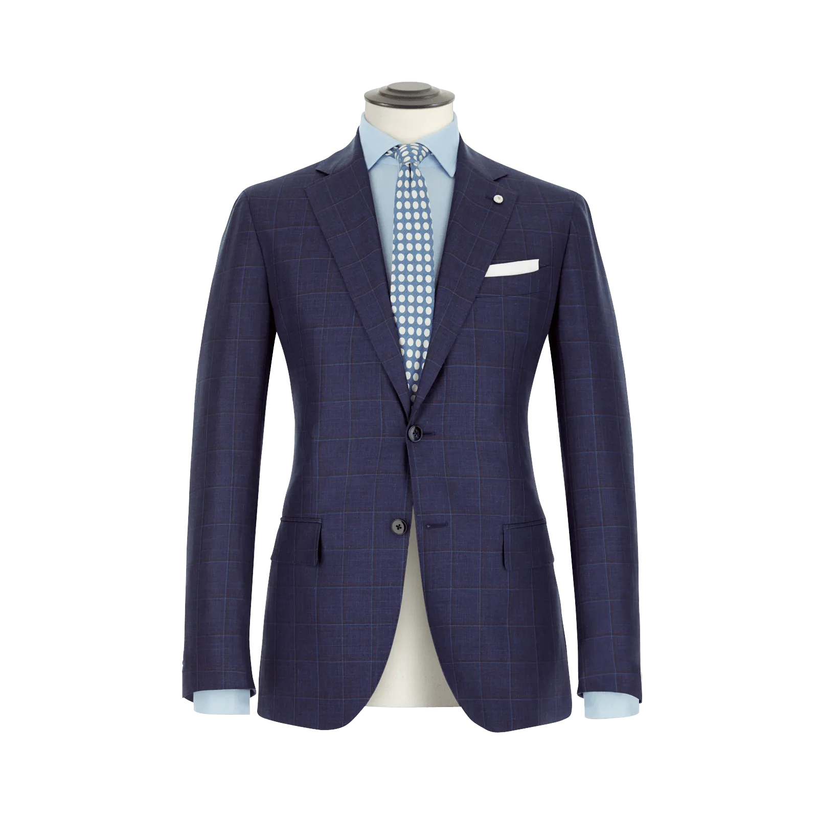 SUBTLE TONE ON TONE CHECK SUIT