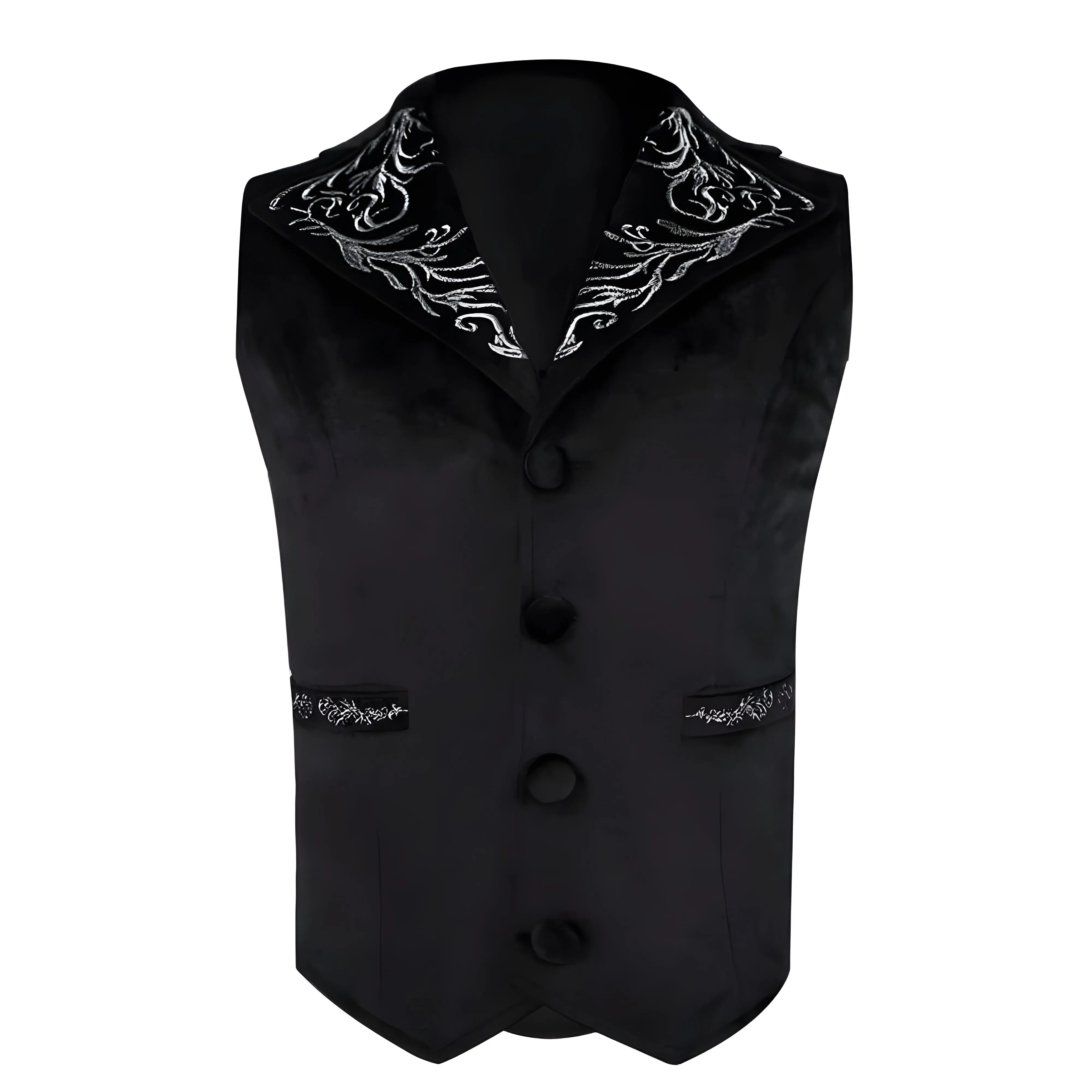 The Cameron Embroidered Vest - Multiple Colors