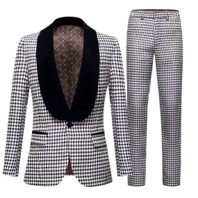 The Herringbone Slim Fit Two-Piece Suit