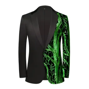 The Meridian Slim Fit Blazer Suit Jacket - Emerald