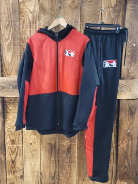 THE ONES WINDBREAKER SUIT RED/BLACK