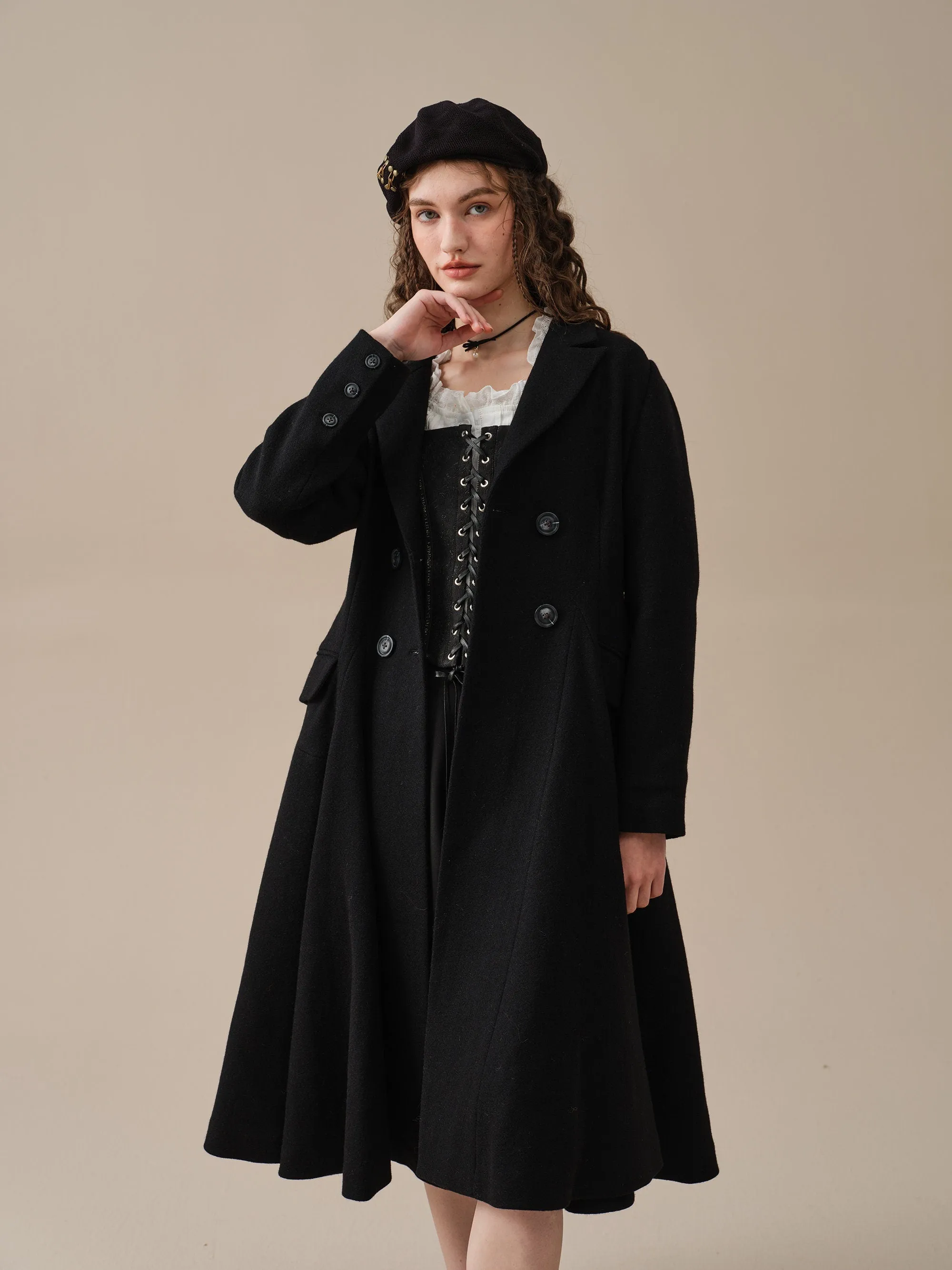 The Roman Holiday 17 | 100% wool classic coat