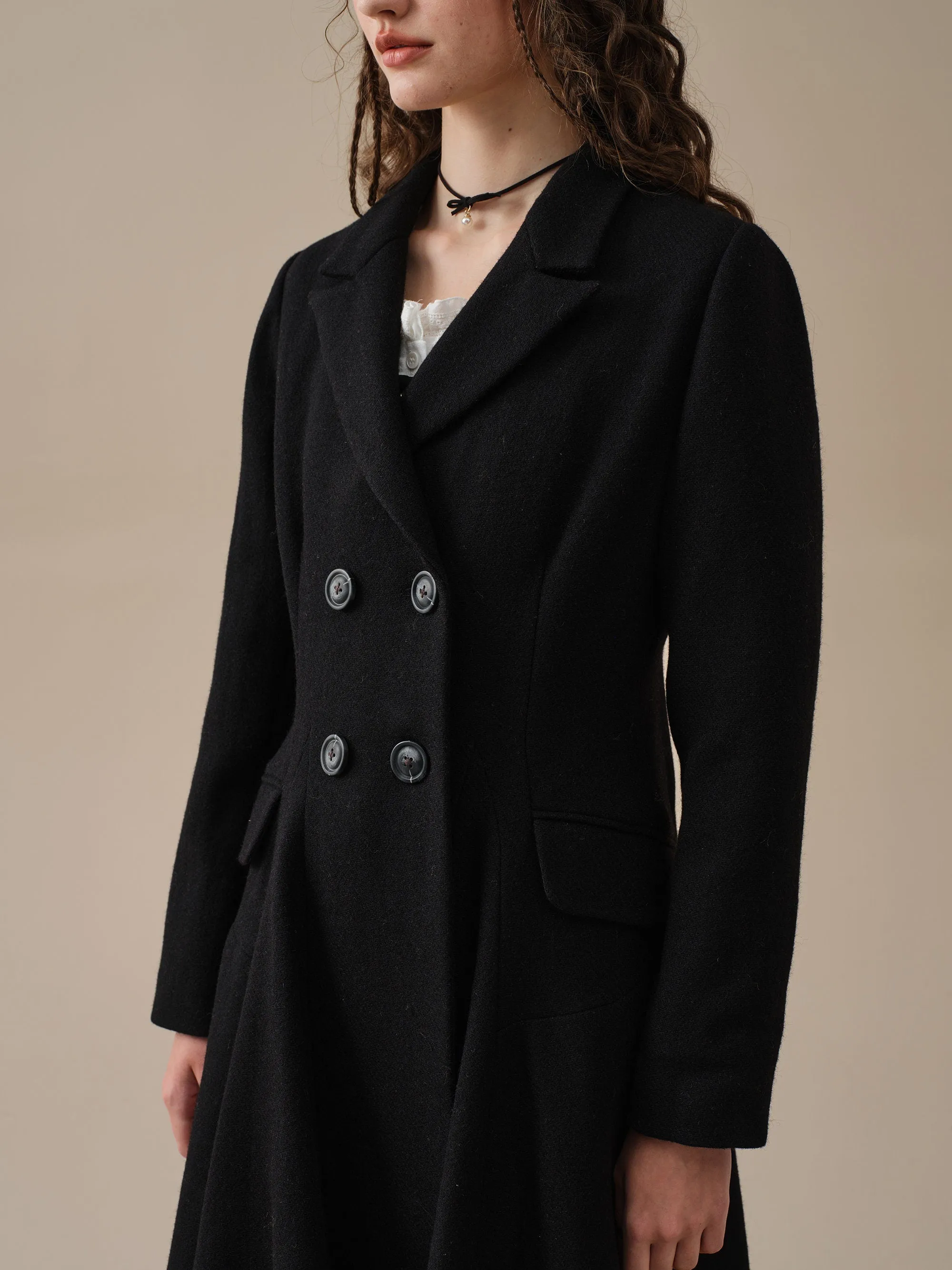 The Roman Holiday 17 | 100% wool classic coat