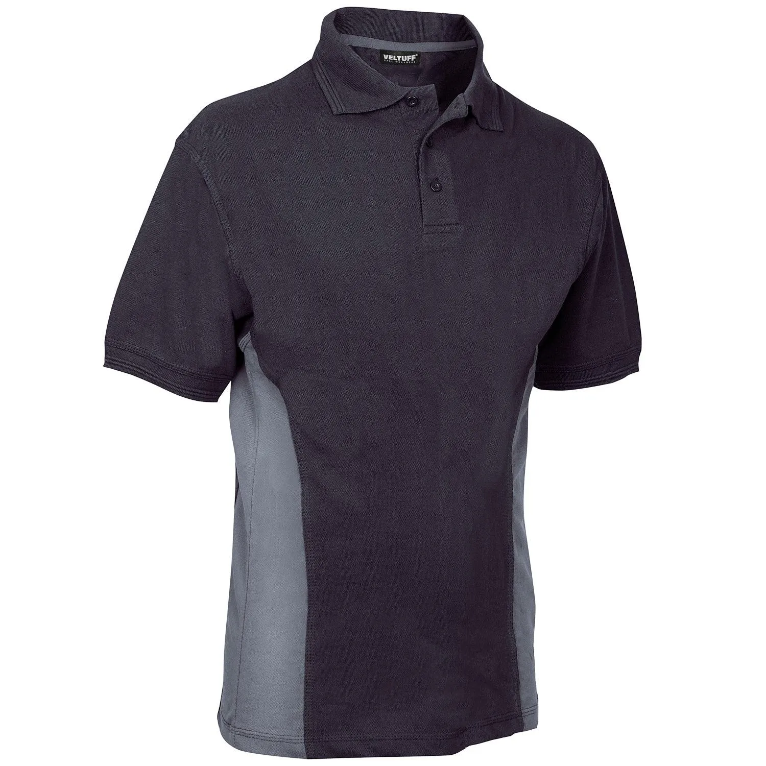 Two Tone Work Polo Shirt