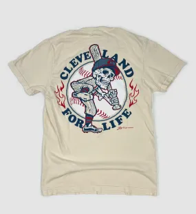 Vintage Cleveland Baseball For Life Tshirt