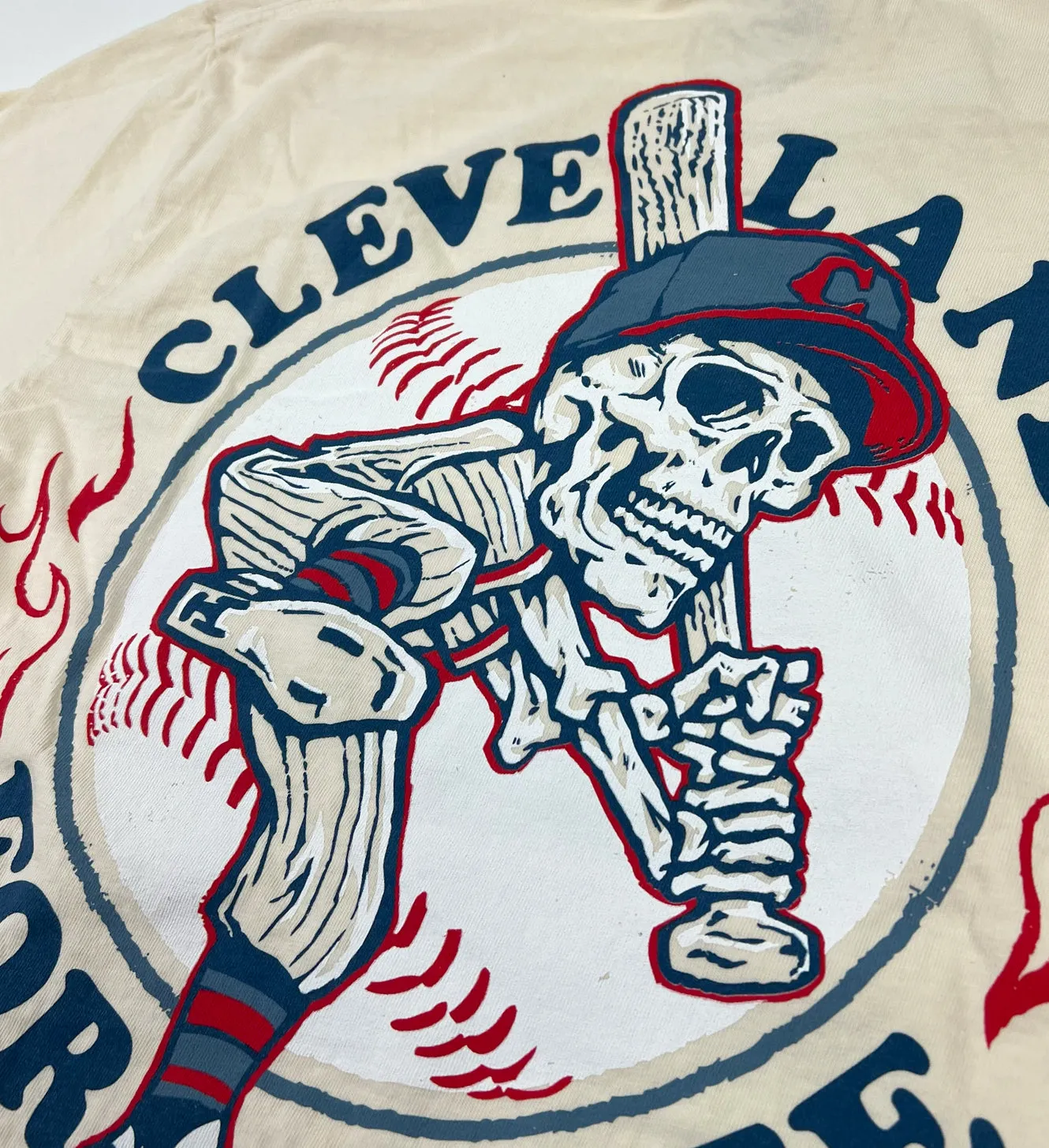 Vintage Cleveland Baseball For Life Tshirt