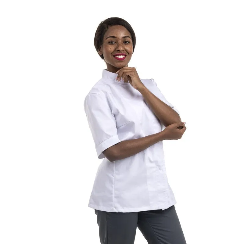 Women's Eco-Responsible Short Sleeve Kitchen Coat - MANELLI