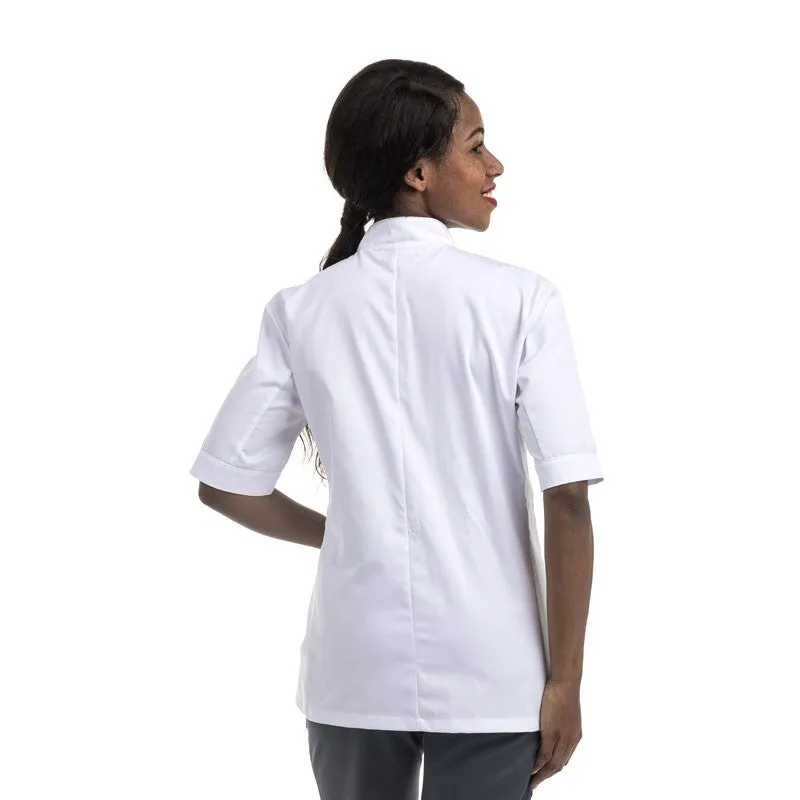 Women's Eco-Responsible Short Sleeve Kitchen Coat - MANELLI