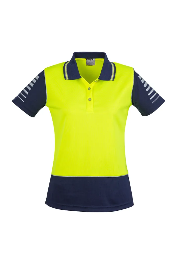 Womens Hi Vis Zone Industrial Polo