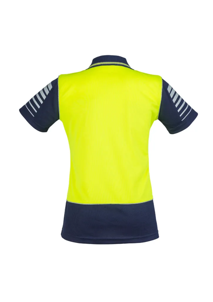 Womens Hi Vis Zone Industrial Polo