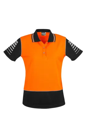 Womens Hi Vis Zone Industrial Polo