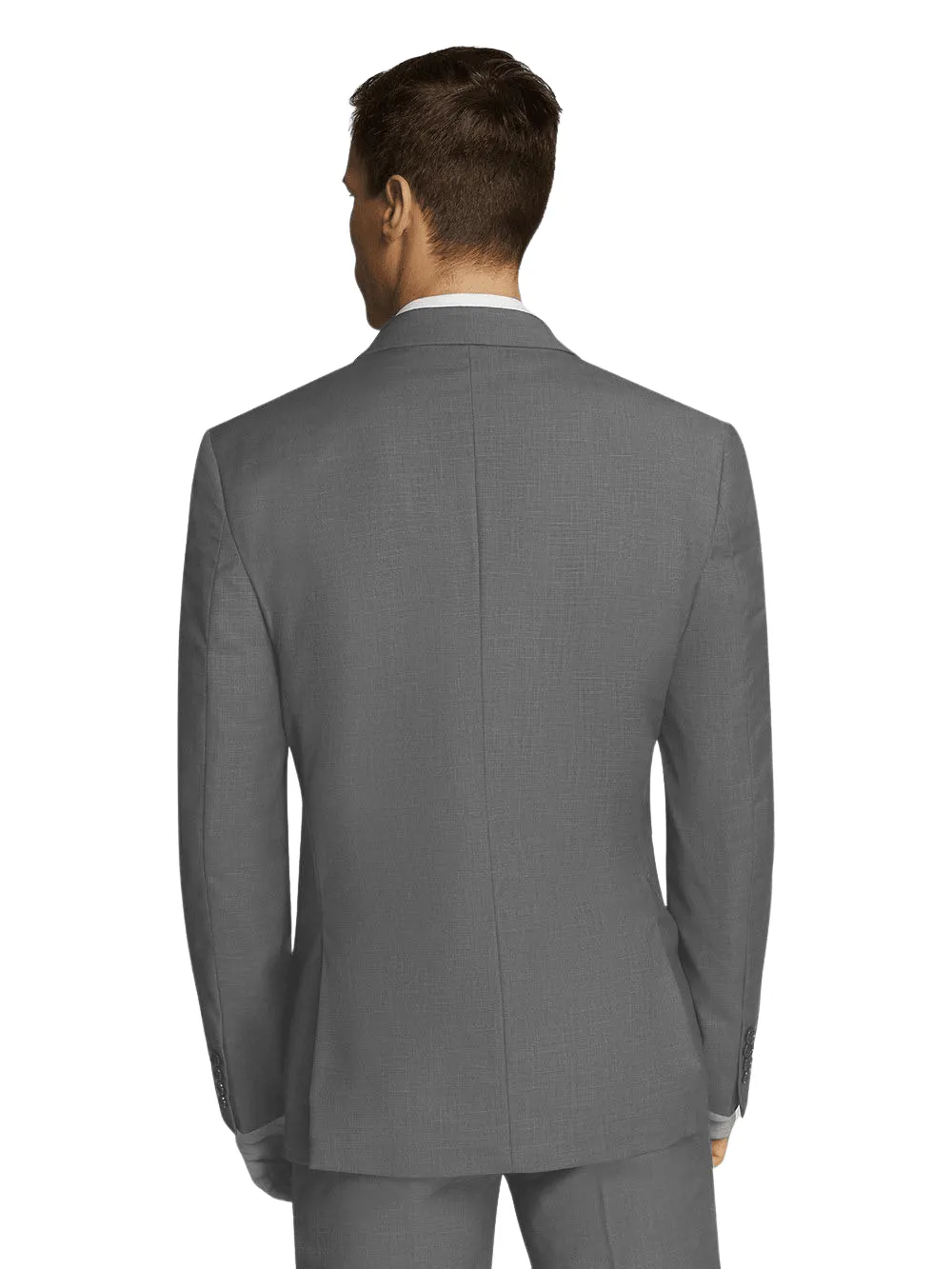 Wool Blended Grey Suit