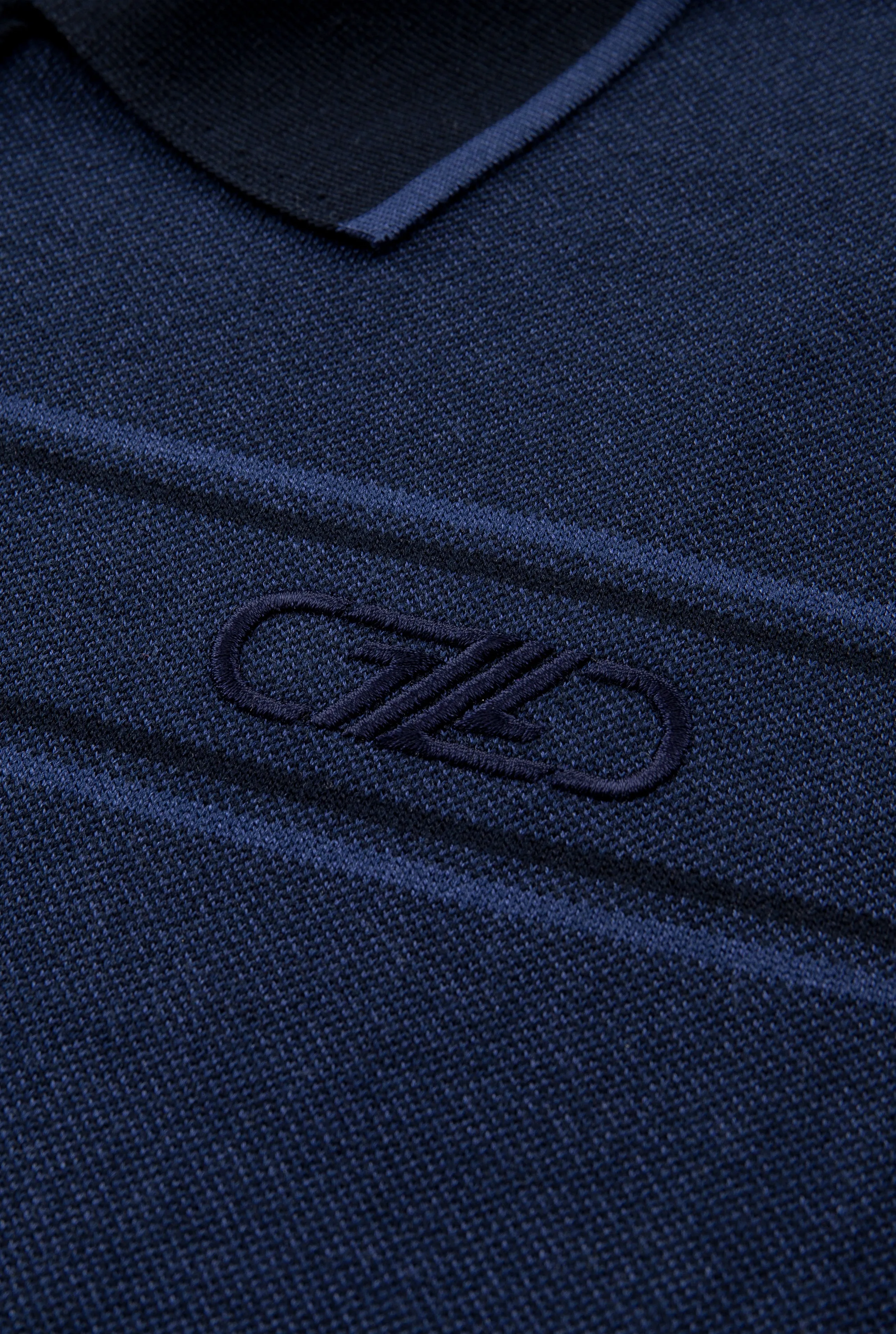 Zilli Cotton-Silk Polo with Retro Embroidery